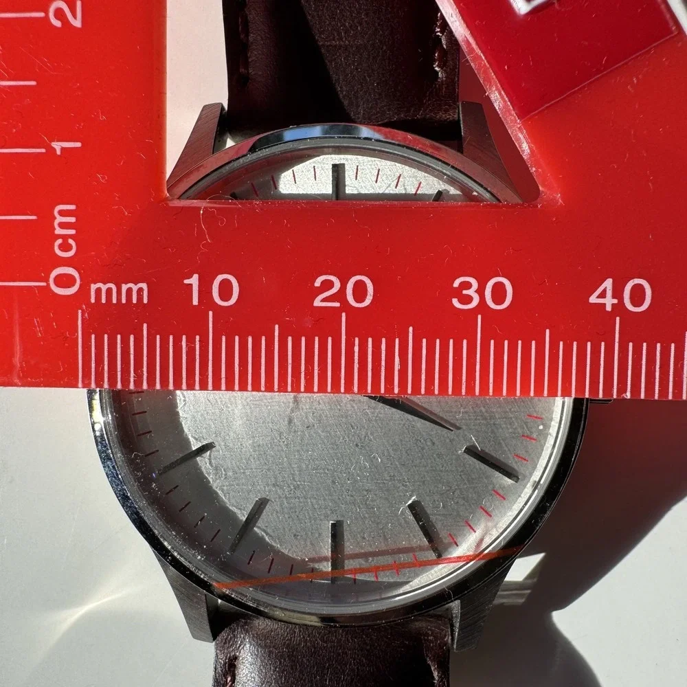 MVMT MT01-SBR Watch Quick Release‎ Brown Leather Straps 316L Stainless Steel